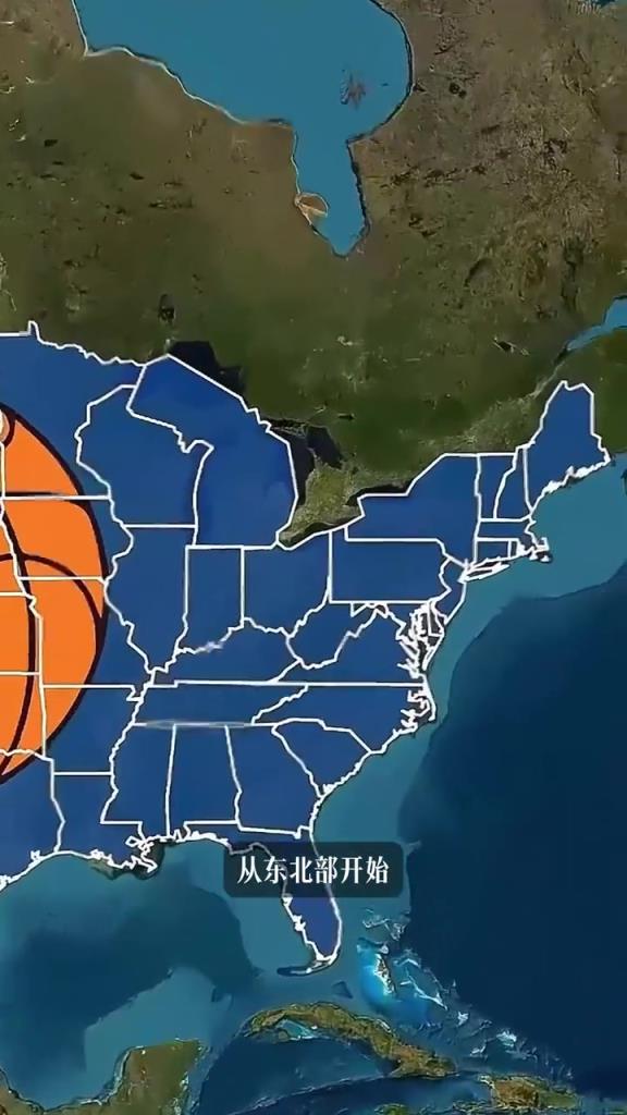 在美國的每個州，最受歡迎的NBA球隊分別是哪支？